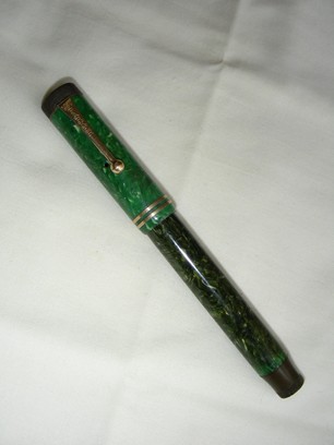 Parker Duofold Lucky Curve Jade  